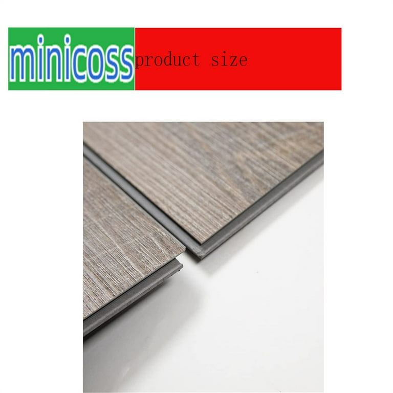 Luxury Vinyl Plank Floor Tiles 10-Pack Click Floating Floor