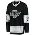 thumbnail image 2 of Men's Fanatics Luc Robitaille Black Los Angeles Kings Premier Breakaway Retired Player Jersey, 2 of 3