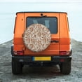 thumbnail image 6 of Pofeuu Indian Paisley1 Print Spare Tire Wheel Cover for Car Truck SUV Camper Universal Fit Spare Tire Cover RV Spare Tire Covers-17 inch, 6 of 6