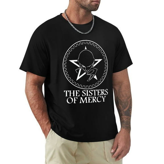 The Sisters of Mercy Spunky Men's Classic Short Sleeve T-Shirts Black M