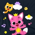 thumbnail image 2 of Pinkfong and Ninimo Clouds Unisex Adult T Shirt, Navy, 5X-Large, 2 of 5