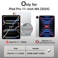 thumbnail image 2 of Funda JeTech Clear para iPad Pro 11 M4 2024 antiamarilleo, 2 of 6