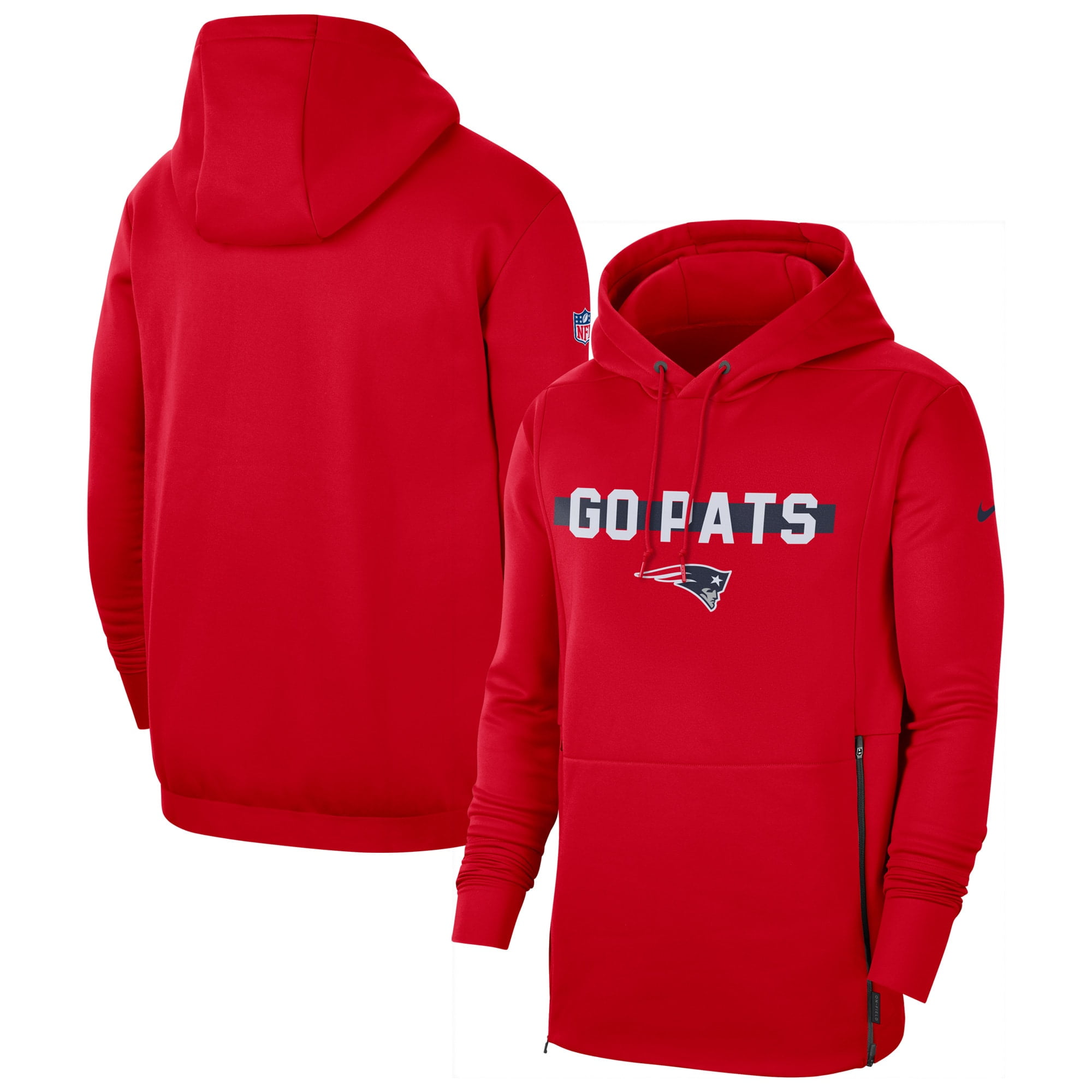 nike patriots pullover
