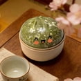 thumbnail image 5 of Giant Glitter Dumpling Squishy, Squishy Dumpling Fidget Toy, Bao Bun Squishy Squeeze Toy with Steamer for Stress Relief, 5 of 5