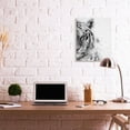 thumbnail image 2 of Stupell Industries Tiger Portrait Abstract Watercolor Safari Animal Black White Canvas Wall Art Design by Brandon Wong, 24" x 30", 2 of 6