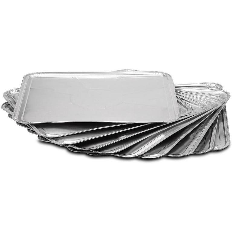  Stock Your Home Disposable Foil Oven Liners (10 Pack) Aluminum  Foil Oven Liners for Bottom of Electric Oven & Gas Oven, Reusable Oven Drip  Pan Tray for Cooking and Baking, Disposable