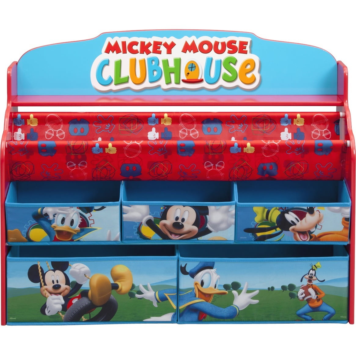 deluxe book and toy organizer