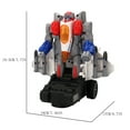 thumbnail image 2 of Deformation Light Up Toy Car Transforming Robot Vehicle For Boys Remote Control Fun, 2 of 8