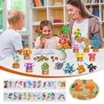 thumbnail image 2 of Building Blocks Toy CUBIMANA, 827PCS, regalos para fiestas con flores para mayores de 6, 2 of 9