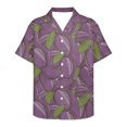 thumbnail image 3 of Camisa de tomate para hombre, camisa de manga corta con estampado de frutas en 3D para hombre, ropa informal de moda con botones y solapa, camiseta de gran tamaño, 3 of 5