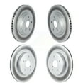 thumbnail image 1 of Genius Front Rear Coated Disc Brake Rotors Kit for Car Subaru Outback WRX Legacy KG-101823, 1 of 9