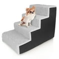 thumbnail image 2 of Precious Tails Deluxe High-Density Foam 4-Step Pet Stairs for Dogs and Cats - Durable, Lightweight, and Portable Staircase for Easy Mobility Assistance, 2 of 7
