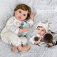 thumbnail image 5 of Aori Lifelike Reborn Baby Dolls 22 Inch Real Life Baby Boy That Look Real in Soft and Weighted Body with Zebra Best Birthday Gift Set, 5 of 5