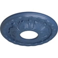 thumbnail image 3 of Ekena Millwork 11 3/8"OD x 3 5/8"ID x 1 1/8"P Leaf Ceiling Medallion (Fits Canopies up to 4 3/4"), Hand-Painted Americana, 3 of 7