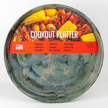 16' Large Square Platter - Cookout Platter 16