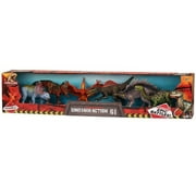 Kid Galaxy Poseable 9-inch Dinosaur Action 6-Pack