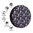 thumbnail image 4 of Lsque Élégant Patins à Glace Flocons de Neige un Motif Housses de Pneu - Protecteur de Roue de Pneu Robuste pour Camion, SUV, Remorque, Caravane, RV-17 Pouces, 4 of 6