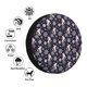 thumbnail image 4 of Fotbe Elegant ice skates snowflakes A Funda de Llanta de Repuesto con Estampado, Engrosada, Ajuste Universal para Jeep, Remolque, RV, SUV, Camión-16 inch, 4 of 6