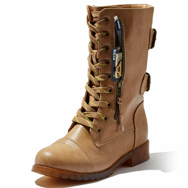 platform women's combat boots