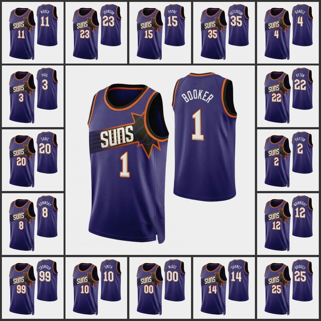 Mikal Bridges Phoenix Suns Fanatics Branded Youth Fast Break Replica Player  Jersey - Icon Edition - Purple