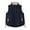 Black Vest for Women, variant on jtjvou Women's Lightweight Quilted Vest Fashion Stand-up Zip Up Sleeveless Jackets Winter Warm Loose Fit Vests Purple L