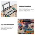 thumbnail image 4 of Travel Luggage Cover Protector - Abstract Colorful Dripping Circles Anti-Scratch Suitcase Covers Fits 18-32 Inch Luggage, 4 of 5