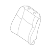 Genuine OE Nissan Seat Back Assembly - 87600-5AB5C