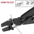 thumbnail image 3 of Wire Rope Crimping Tool Wire Rope Swager Crimpers Fishing Plier with Crimp Sleeves Kit, 3 of 5