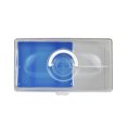 thumbnail image 5 of livinbox 9PCS Handle Portable Project Storage Container Case with Two Trays,14.6" x 8.8" x 7.4",10L,TB-503 - Blue, 5 of 8