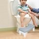 thumbnail image 4 of Reposapiés para taburete de inodoro – Taburete ergonómico para orinal, elevador ajustable para sentadillas, diseño silencioso antideslizante, reposapiés de plástico moderno, 4 of 5