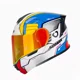 thumbnail image 3 of Nuevo casco de motocicleta SOMAN actualizado con certificación DOT, abatible hacia arriba, con lentes de doble color, para hombres y mujeres, casco de moto para DUKADI, 3 of 5