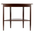 thumbnail image 5 of Winsome Concord Half Moon Console Table, Drawer & Shelf, Walnut Finish, 5 of 9