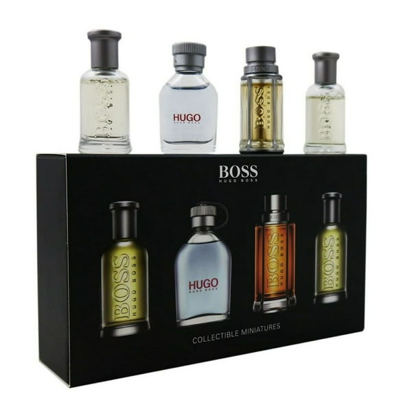 Hugo Boss collectible miniatures 2x bottled, hugo man, the scent SET NIB -  Walmart.com