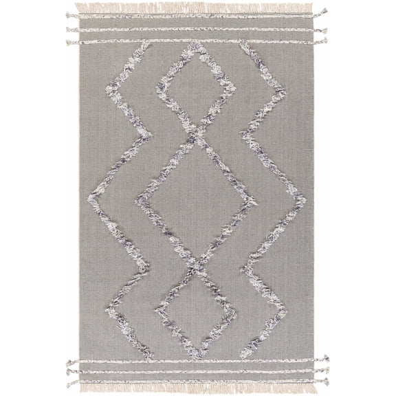 BoutiqueRugs Needville Bohemian, Transitional Area Rug - Teal, Off White, Black - 2' x 3'