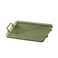 thumbnail image 1 of Nordic Style Farmhouse Serving Tray Multiuse for Bedroom Office Shower Green, 1 of 9
