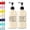 Beige, variant on Glass Soap Dispenser Set 2 Pack,Contains Hand and Dish Soap Dispenser.16 Oz Kitchen Soap Dispenser Set