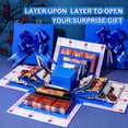 thumbnail image 3 of QenASHaing 5-Layer creative explosion gift box, gift wrap box. Creating a 5-Layer of various gifts by yourself. An ideal, mysterious self-made gift for birthday, Christmas and anniversaries., 3 of 7