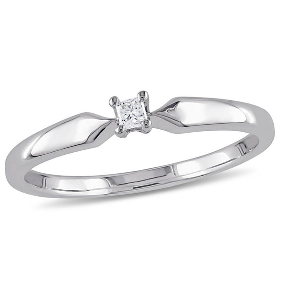 Everly Women's Diamond Sterling Silver Engagement Ring