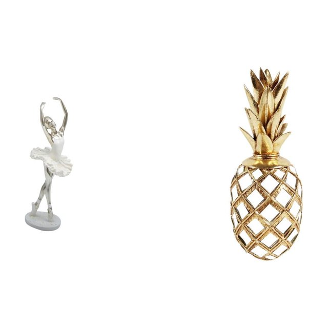 Figura Artística De Resina De Una Bailarina Moderna, Escultura En Color Dorado. Adorno Creativo Para Escritorio, Ideal Para Dormitorio, Oficina, Armario, Sala De Estar, Chimenea O Entrada.