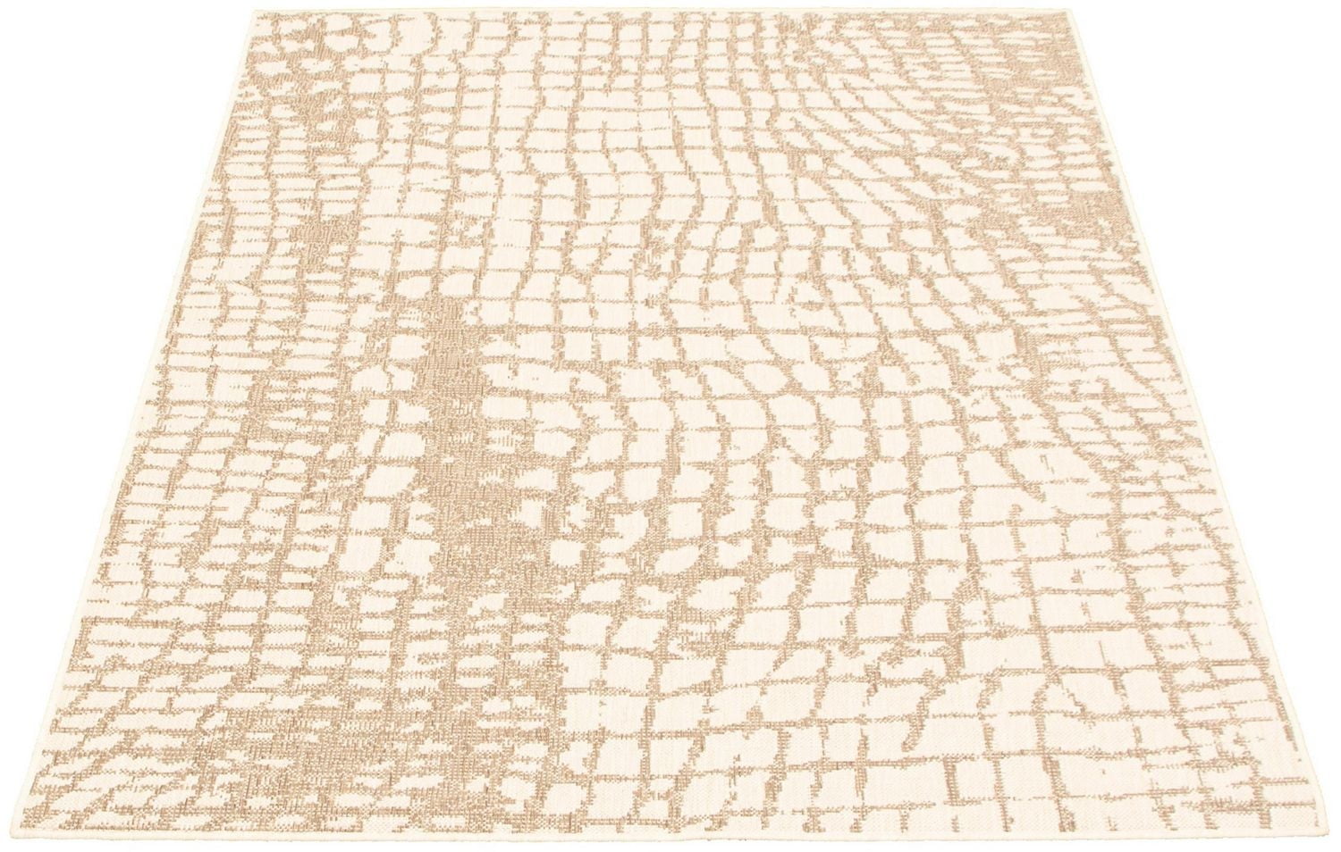 ECARPET Indoor Outdoor Area Rug for Patio, Deck, Living Room Sisal Safari Collection