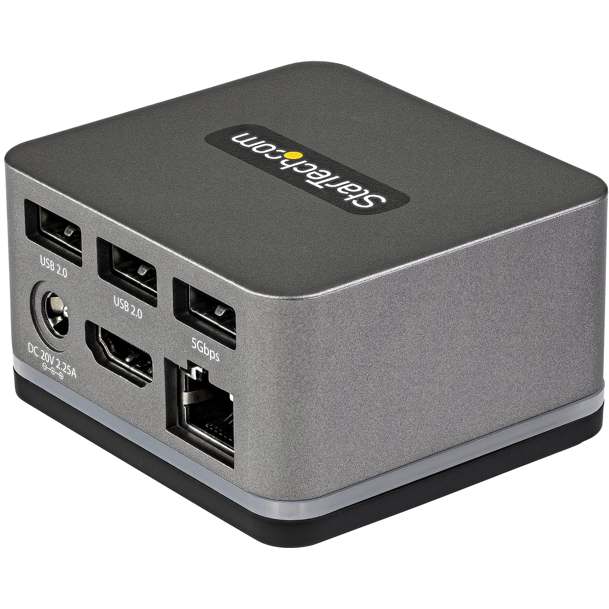 Startech.com C Mini Dock For Ipd Pro, Android Tablts & Smartphones, Type-c Tablt/phone Docking Station W/ 4k 30hz Hdmi, 27w Delivery , 3-port Hub, Gigabit Ethernet - Ipd/tablt Type-c Dock