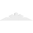 thumbnail image 2 of 60"W x 15"H x 4"D x 6"F, 6/12 Pitch, Saratoga Architectural Grade PVC Gable Bracket, 2 of 8