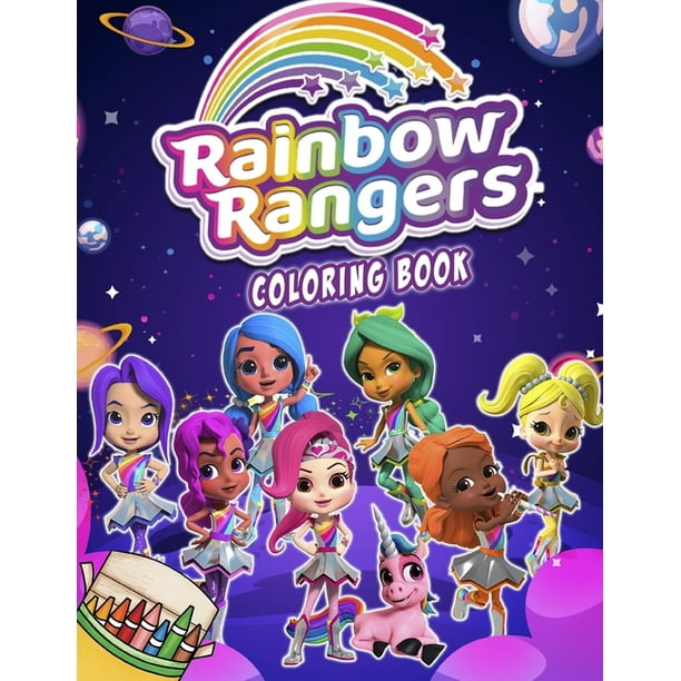 Download Rainbow Rangers Coloring Book Exclusive Illustrations For Kids Paperback Walmart Com Walmart Com
