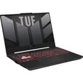 thumbnail image 3 of ASUS TUF A15 Gaming Laptop 15.6" FHD IPS 144Hz Anti-Glare Display, AMD Octa-Core Ryzen 7 6800H Processor 16GB DDR5 512GB SSD NVIDIA GeForce RTX 3050 Ti 4GB RGB Backlit Keyboard Dolby HDMI Win11 Black, 3 of 7