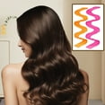 thumbnail image 3 of 12/24 Pcs 25/45/65CM Fer à Friser Ondulé Sans Chaleur avec Crochet de Coiffage Réutilisable Portable Femmes Filles Longs Moyens Courts Boucles Rouleau à Cheveux Formateurs de Vagues Outils de Bouclage, 3 of 8