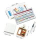 thumbnail image 3 of Fiudx Mini Kit de Acuarela, Set de Viaje Portátil, Herramientas de Pintura Compactas, Uso Versátil para Bocetos y Diarios, Ideal para Artistas, Caja de 8 Celdas con 12 Colores, Incluye Bolígrafo de T, 3 of 7