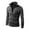 Dark Gray, variant on Men Clearance LYXSSBYX Winter Jackets for Men Hot Sale Clearance Men's Autumn Fashion Color Matching Splicing Jacket Sweater Casual Jacket