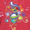 thumbnail image 3 of CafePress - Music In The Air T Shirt - Women's Traditional Fit Dark T-Shirt, 3 of 4