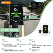 BAFANG Mid Drive Kit 750W BBS02B Electric Bike Conversion Kit 48V Ebike Conversion Kit for 68-73MM Mountain Bike Road Bike DPC010 Display and No Battery