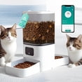 thumbnail image 2 of 5G WiFi Automatic Feeder, Large Capacity 6L Timed Dry Food Dispenser for Cats and Dogs, APP Control & Anti-Clog Design for Multiple Pets, 2 of 7